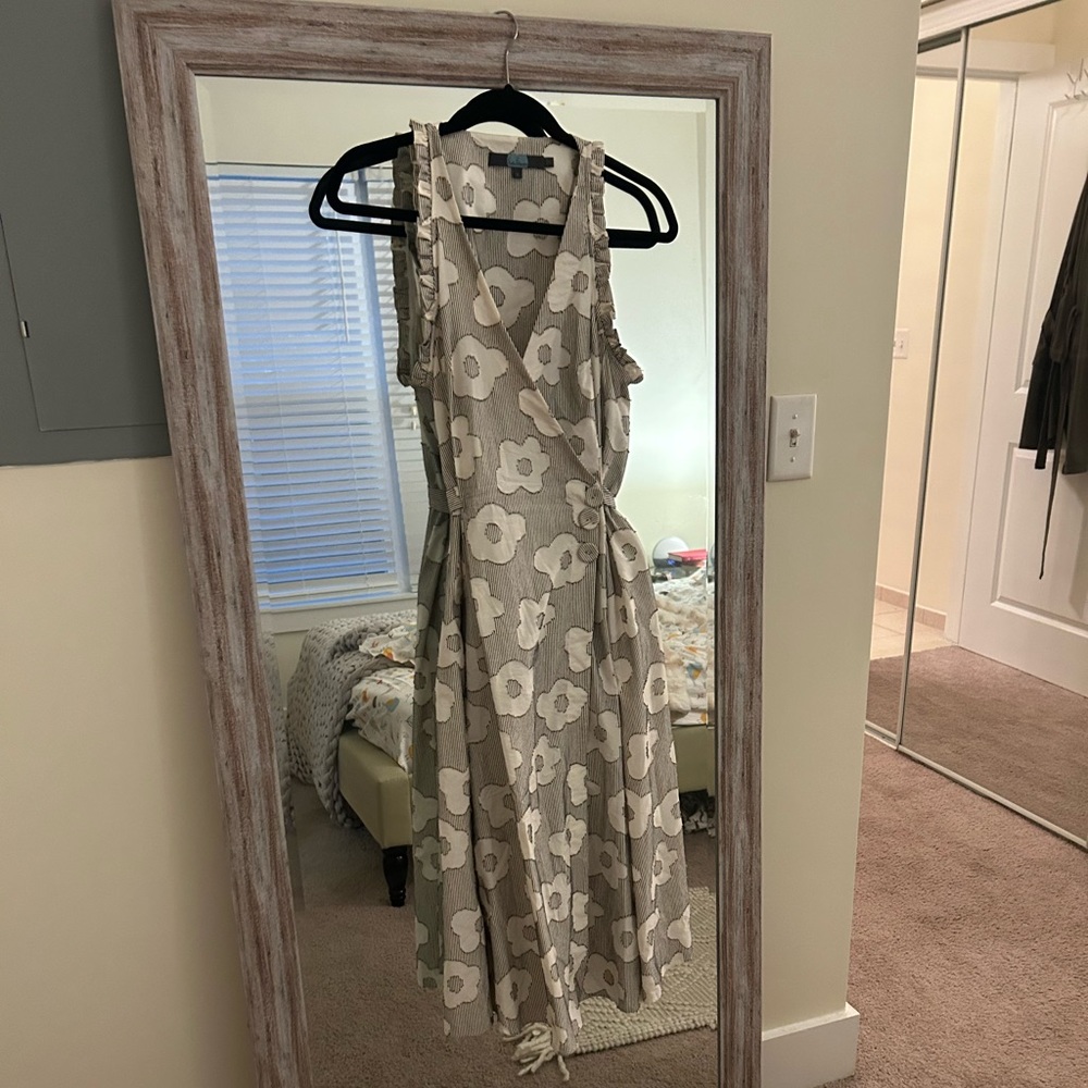 Eva Franco Floral Wrap Dress